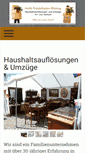 Mobile Screenshot of buesing-aufloesungen.de